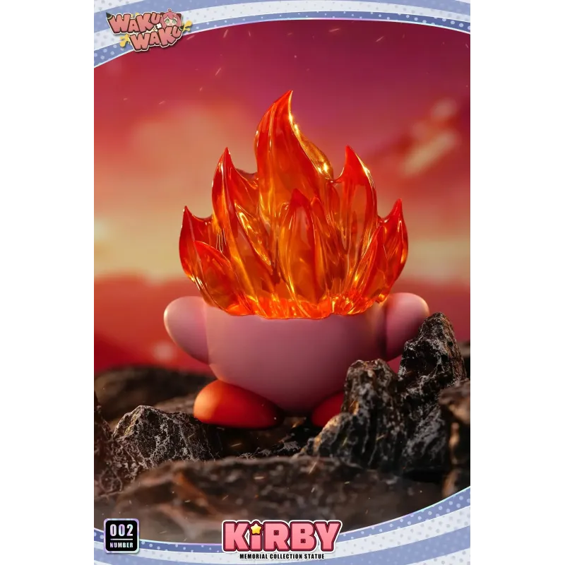 Kirby 02 Flame Kirby WakuWaku Studio