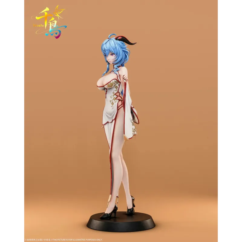 Genshin Impactin Cheongsam Ganyu Qian Niao Studio