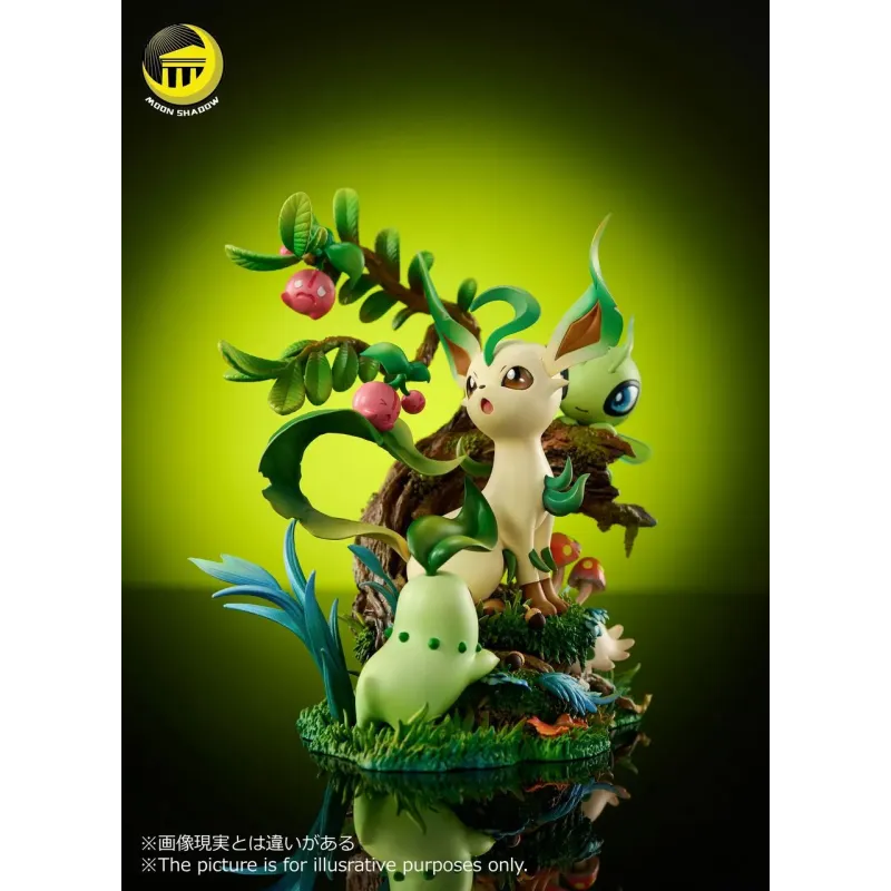 Pokemon Leafeon Group Moon Shadow Studio
