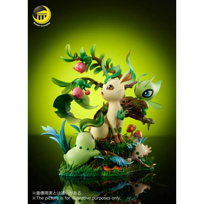 Pokemon Leafeon Group Moon Shadow Studio