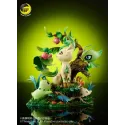 Pokemon Leafeon Group Moon Shadow Studio