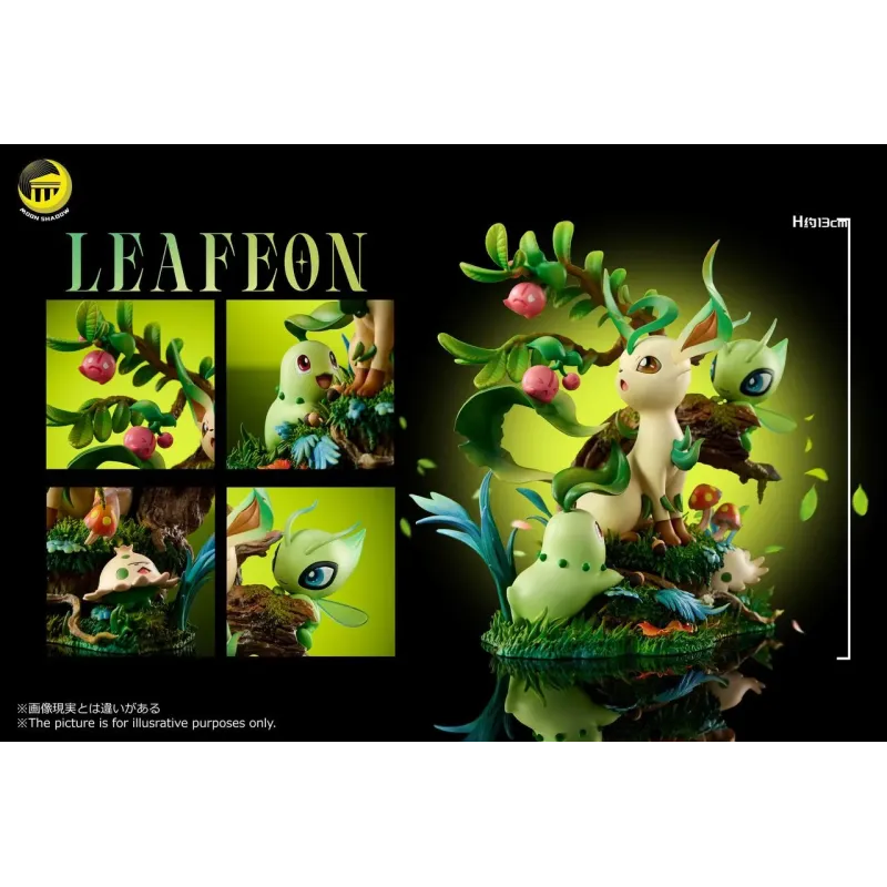 Pokemon Leafeon Group Moon Shadow Studio