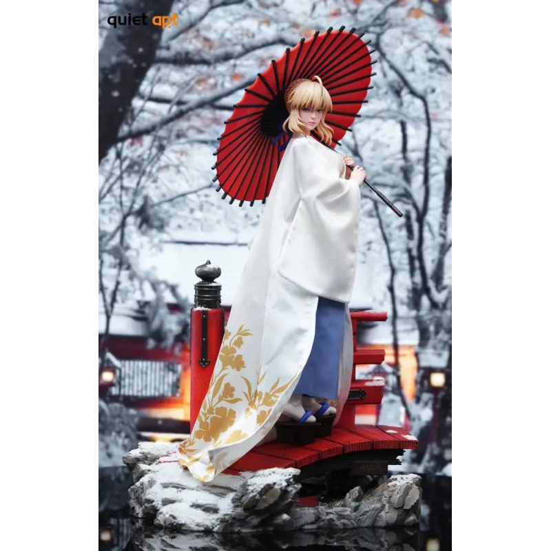 Fate Stay Kimono Saber QuietArt Studio