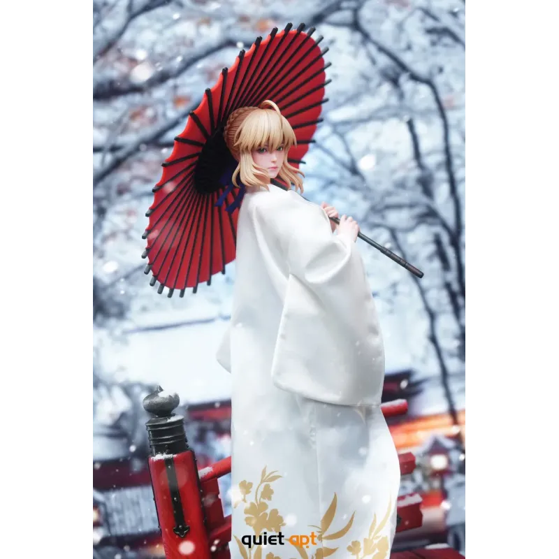 Fate Stay Kimono Saber QuietArt Studio