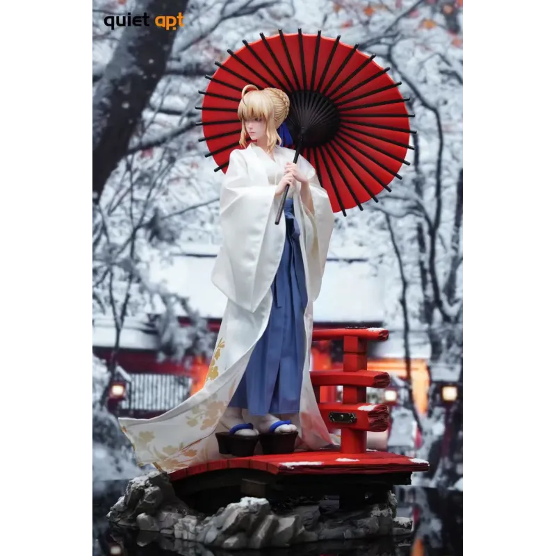 Fate Stay Kimono Saber QuietArt Studio