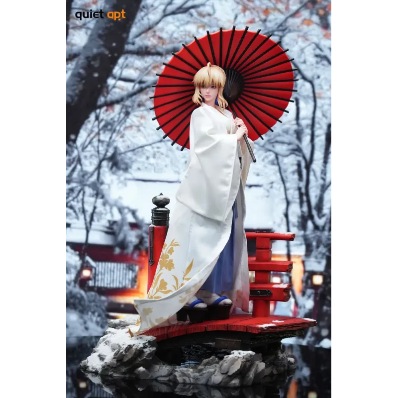 Fate Stay Kimono Saber QuietArt Studio