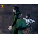 Attack On Titan The Basement Trio Mikasa & Armin & Eren Model Power Studio