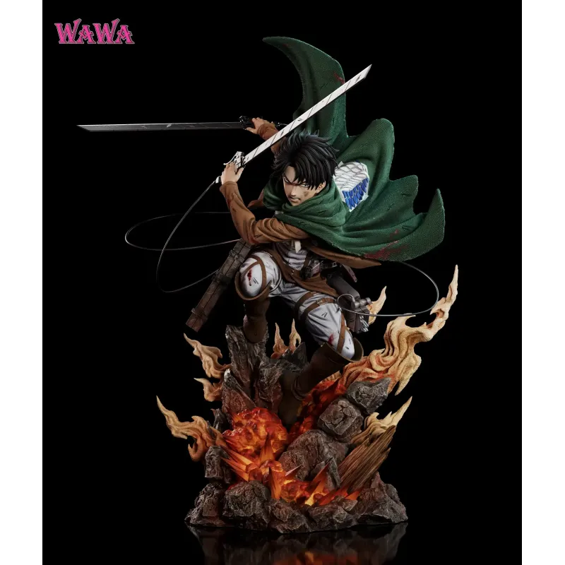 Attack On Titan Levi Ackerman Wawa Studio