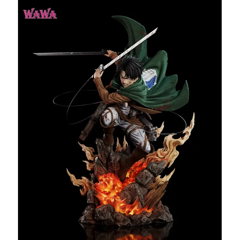 Attack On Titan Levi Ackerman Wawa Studio