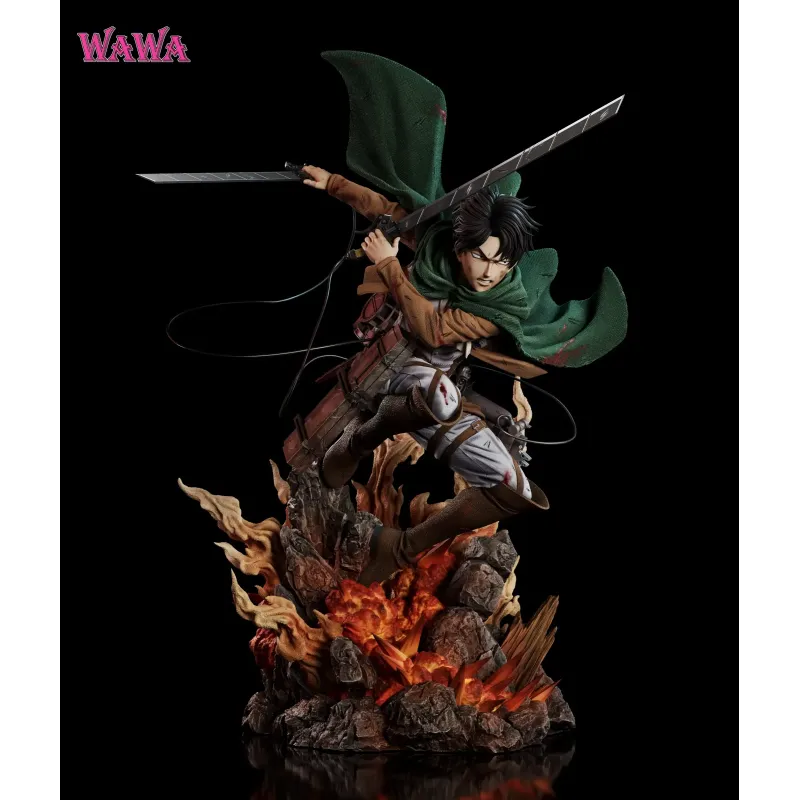 Attack On Titan Levi Ackerman Wawa Studio