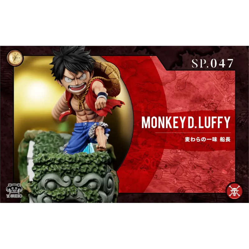 One Piece Skypiea Arc Luffy Golden Rifle WCF YZ Studio