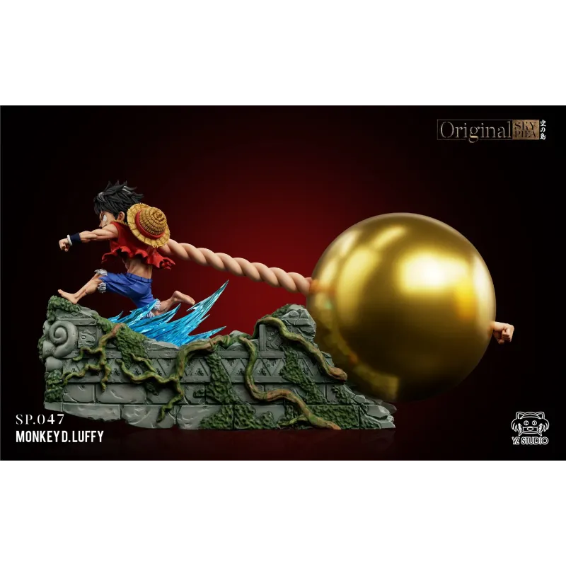 One Piece Skypiea Arc Luffy Golden Rifle WCF YZ Studio