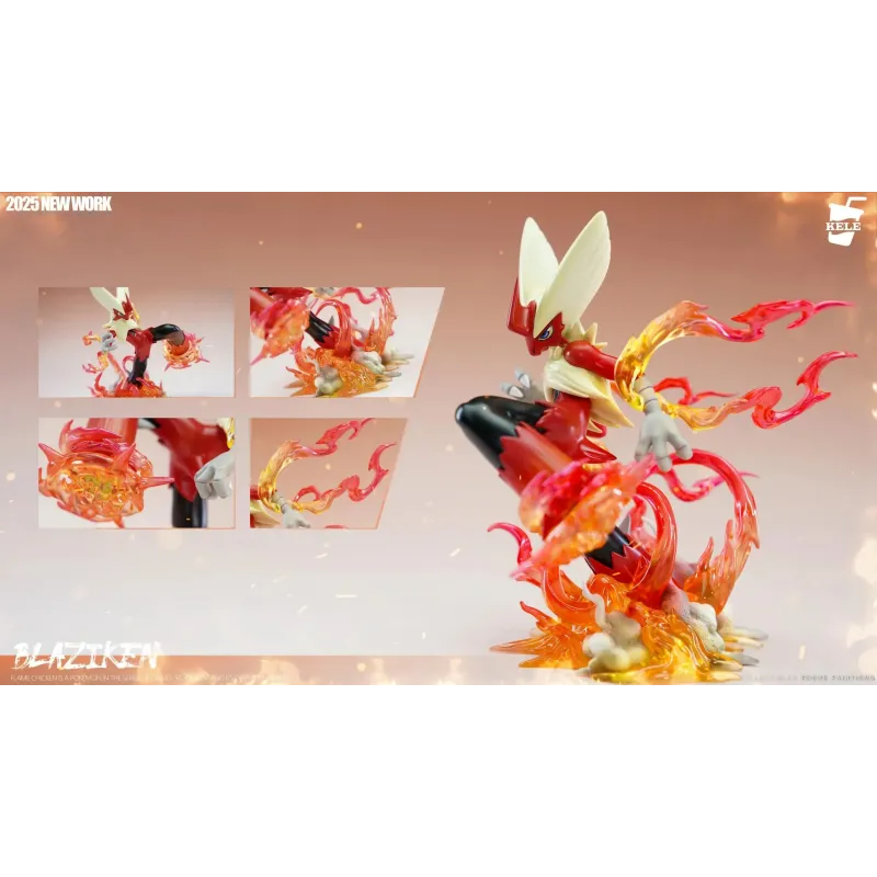 Pokemon Mega Blaziken KELE Studio