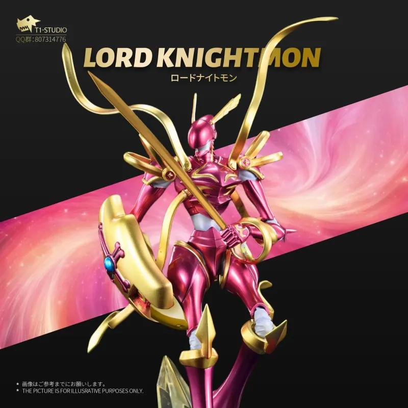 Digimon Royal Knights Resonance Series Lord Knightmon T1 Studio