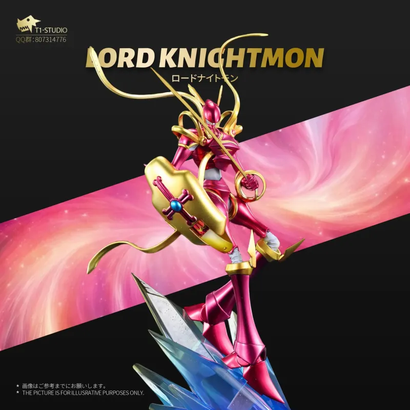 Digimon Royal Knights Resonance Series Lord Knightmon T1 Studio