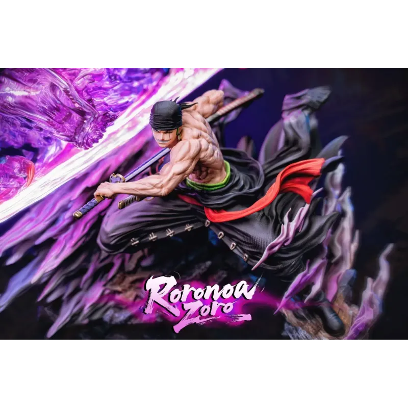 One Piece Zoro Rain Studio