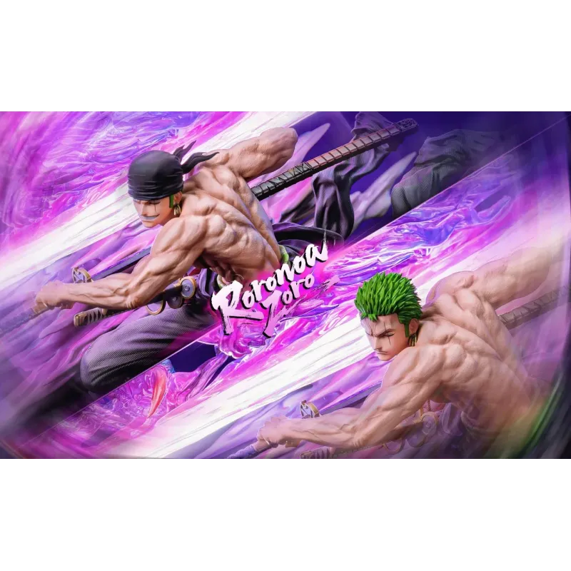 One Piece Zoro Rain Studio