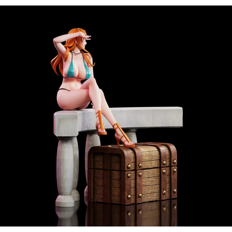 One Piece 02 Sitting Nami Aetheria Studio