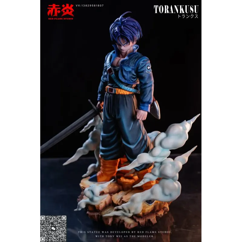 Dragon Ball Z Trunks Red Flame Studio