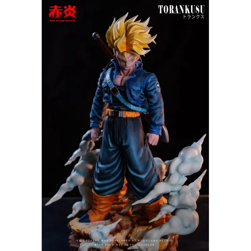 Dragon Ball Z Trunks Red Flame Studio