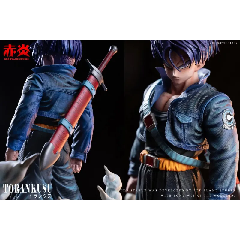 Dragon Ball Z Trunks Red Flame Studio