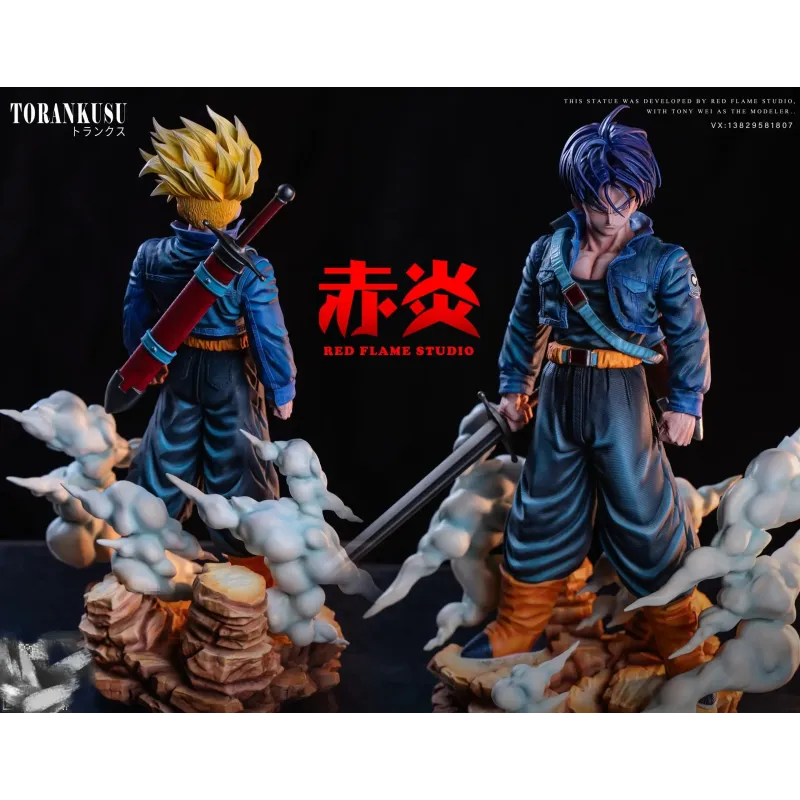 Dragon Ball Z Trunks Red Flame Studio