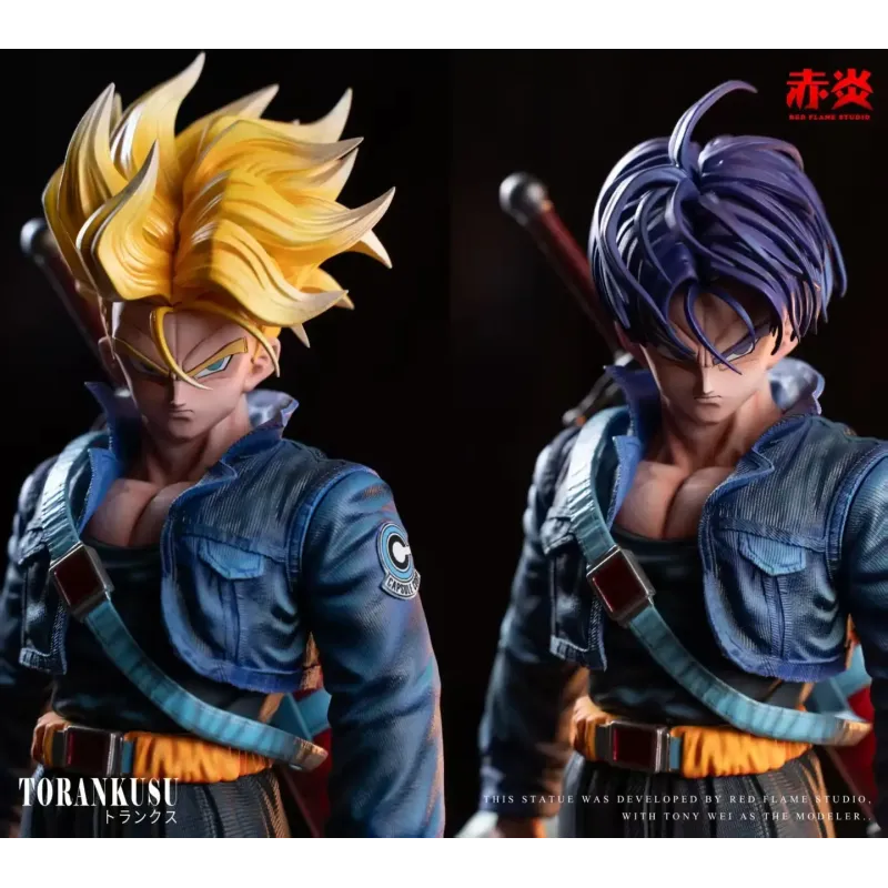 Dragon Ball Z Trunks Red Flame Studio
