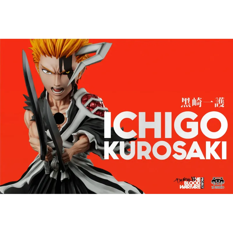 Bleach Ichigo Kurosaki 18 The Conflict Semi Hollowfied Ichigo WCF YZ Studio