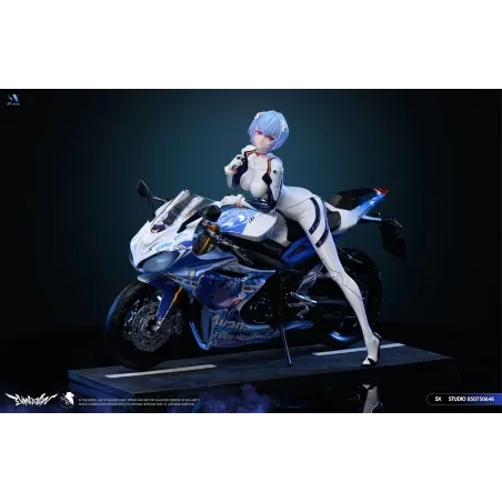 Neon Genesis Evangelion Motorcycle Girl Ayanami Rei SX Studio