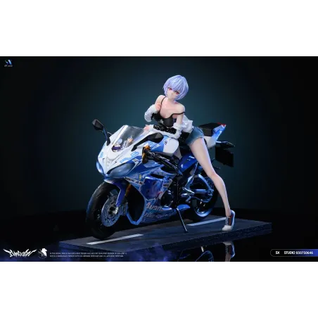 Neon Genesis Evangelion Motorcycle Girl Ayanami Rei SX Studio