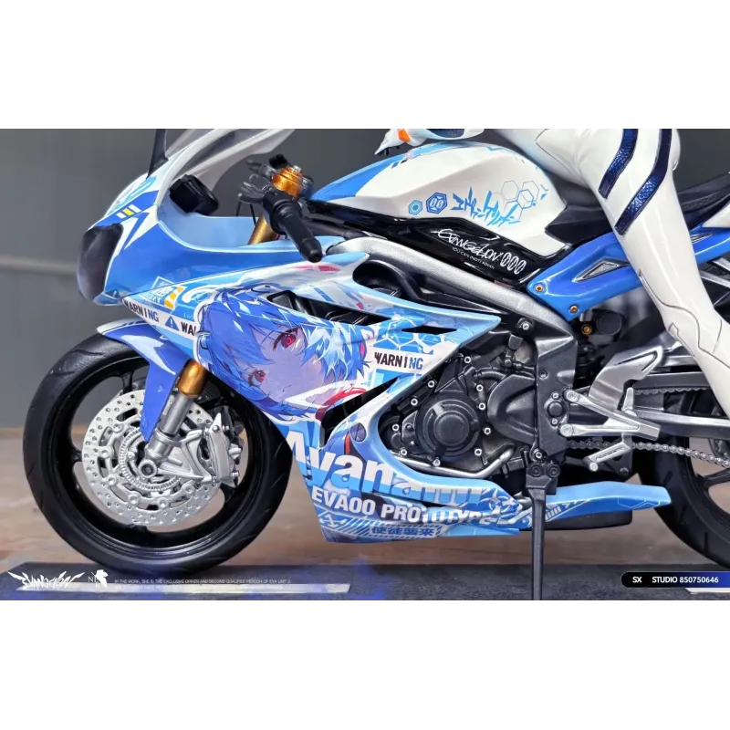 Neon Genesis Evangelion Motorcycle Girl Ayanami Rei SX Studio