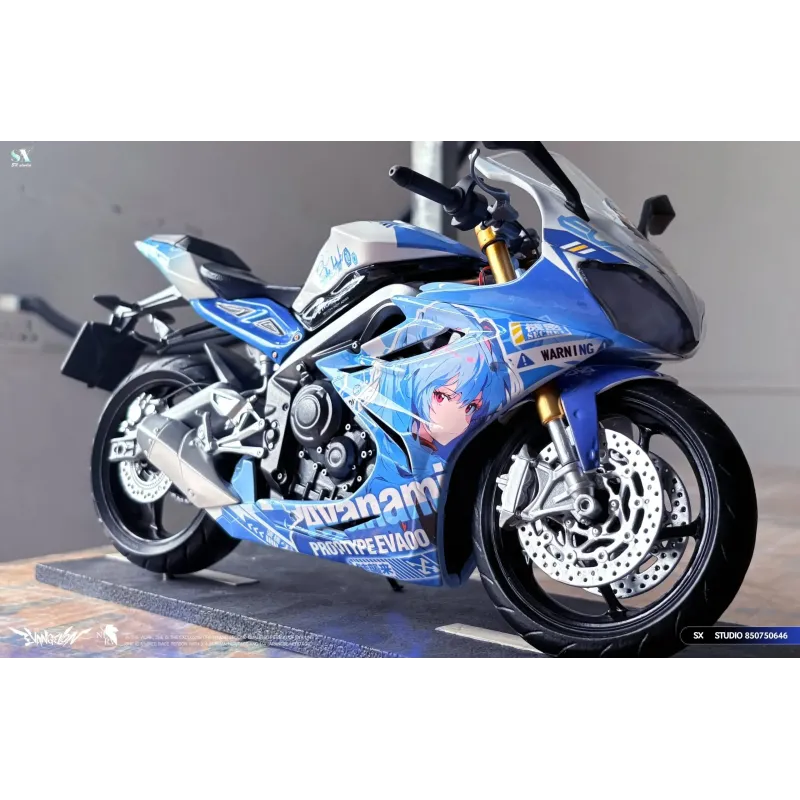 Neon Genesis Evangelion Motorcycle Girl Ayanami Rei SX Studio