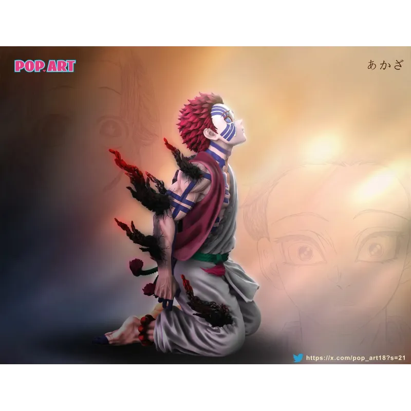 Kimetsu no Yaiba Akaza & Koyuki POP.ART Studio