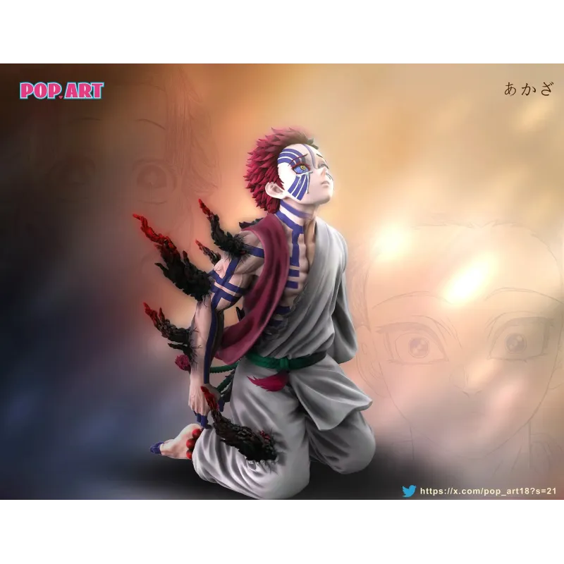 Kimetsu no Yaiba Akaza & Koyuki POP.ART Studio