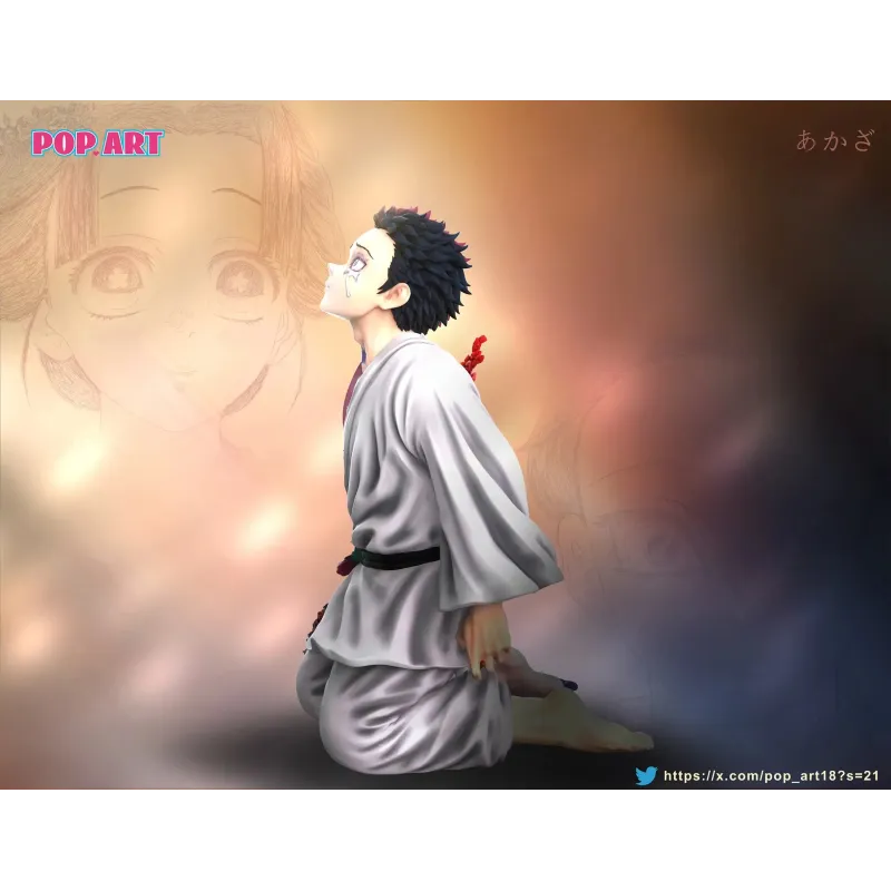 Kimetsu no Yaiba Akaza & Koyuki POP.ART Studio