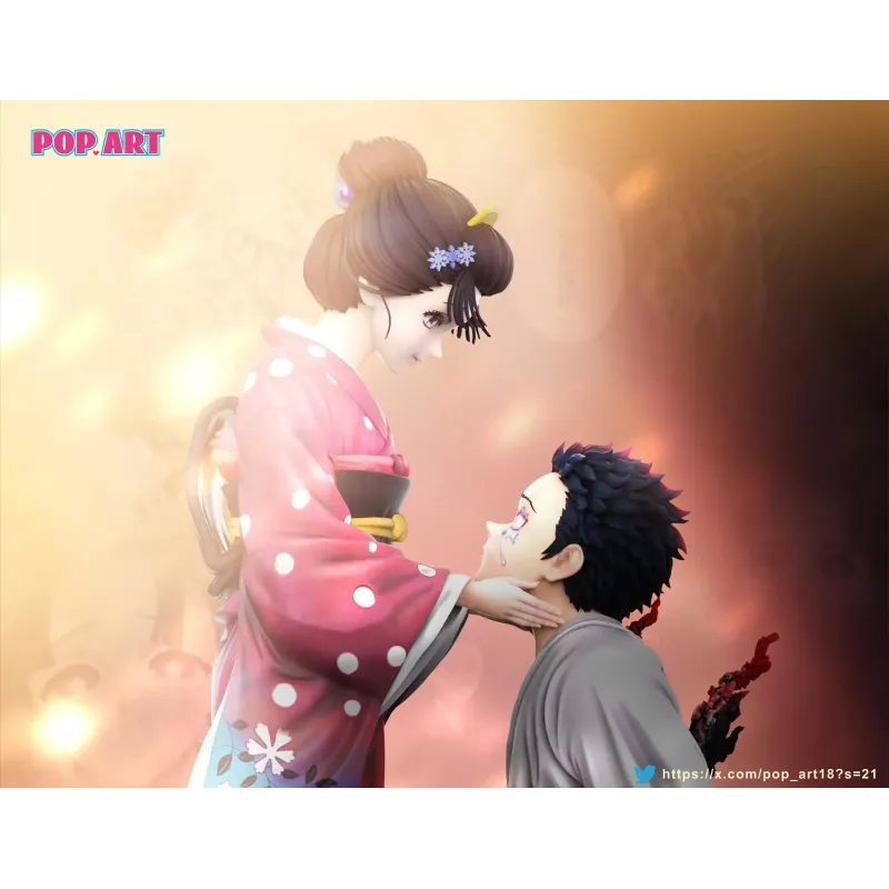 Kimetsu no Yaiba Akaza & Koyuki POP.ART Studio
