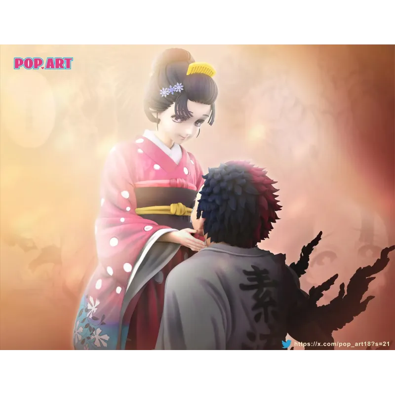 Kimetsu no Yaiba Akaza & Koyuki POP.ART Studio