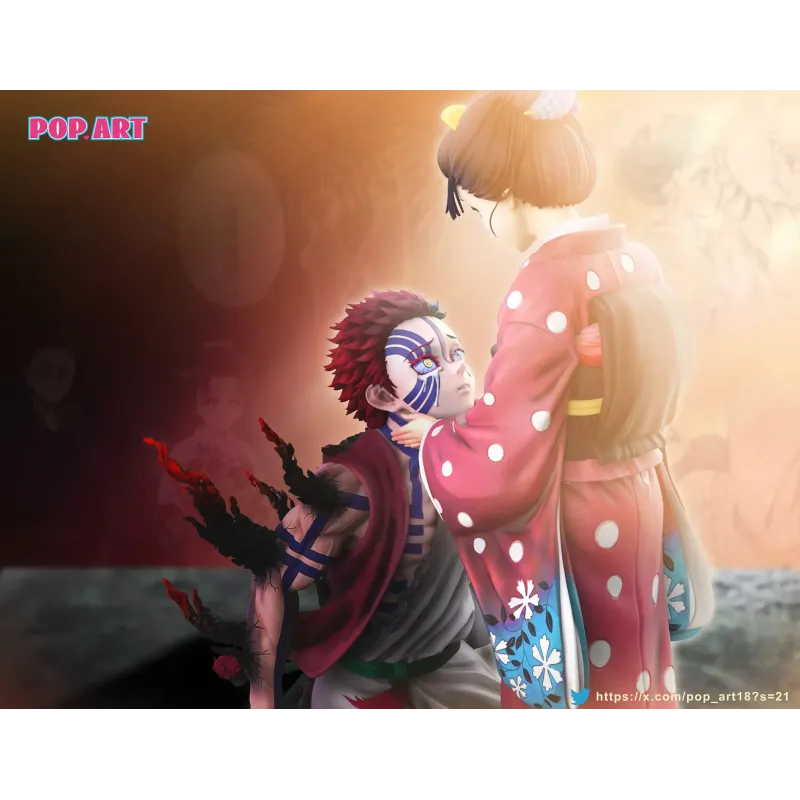 Kimetsu no Yaiba Akaza & Koyuki POP.ART Studio