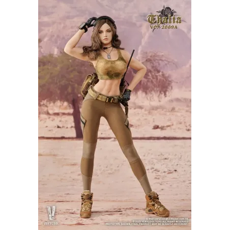 Original Character Desert female soldier Thalia VERYCOOL