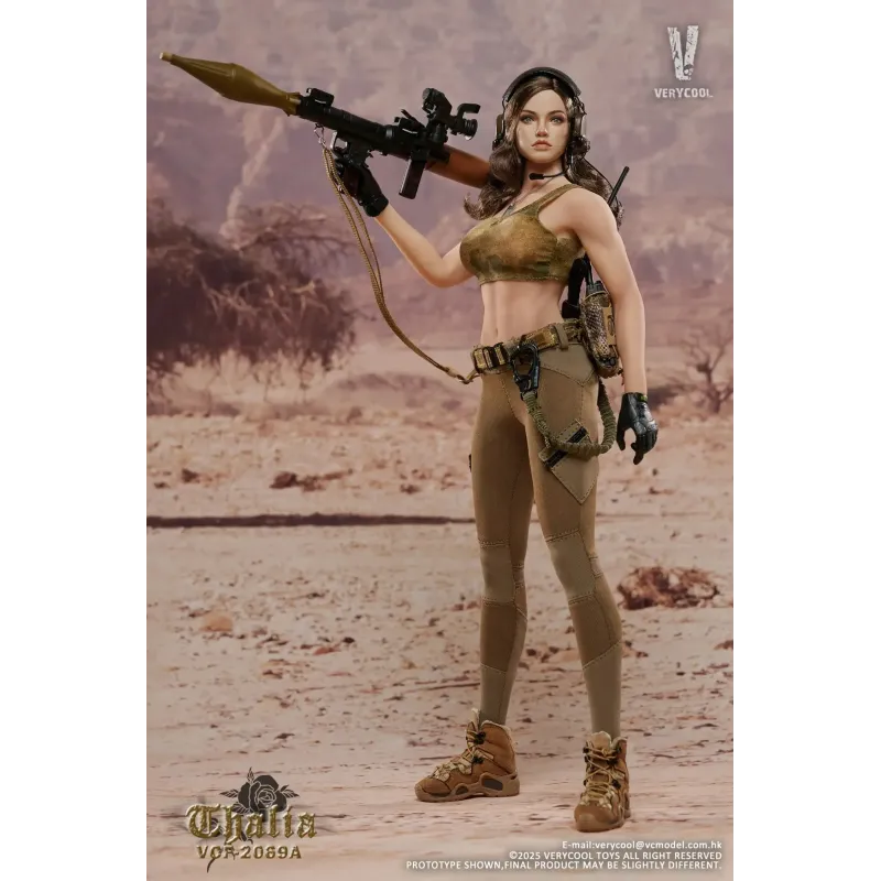 Original Character Desert female soldier Thalia VERYCOOL