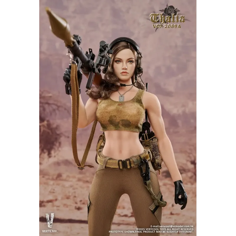 Original Character Desert female soldier Thalia VERYCOOL