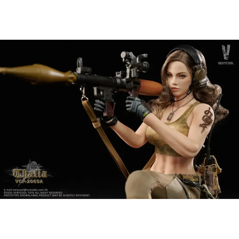Original Character Desert female soldier Thalia VERYCOOL