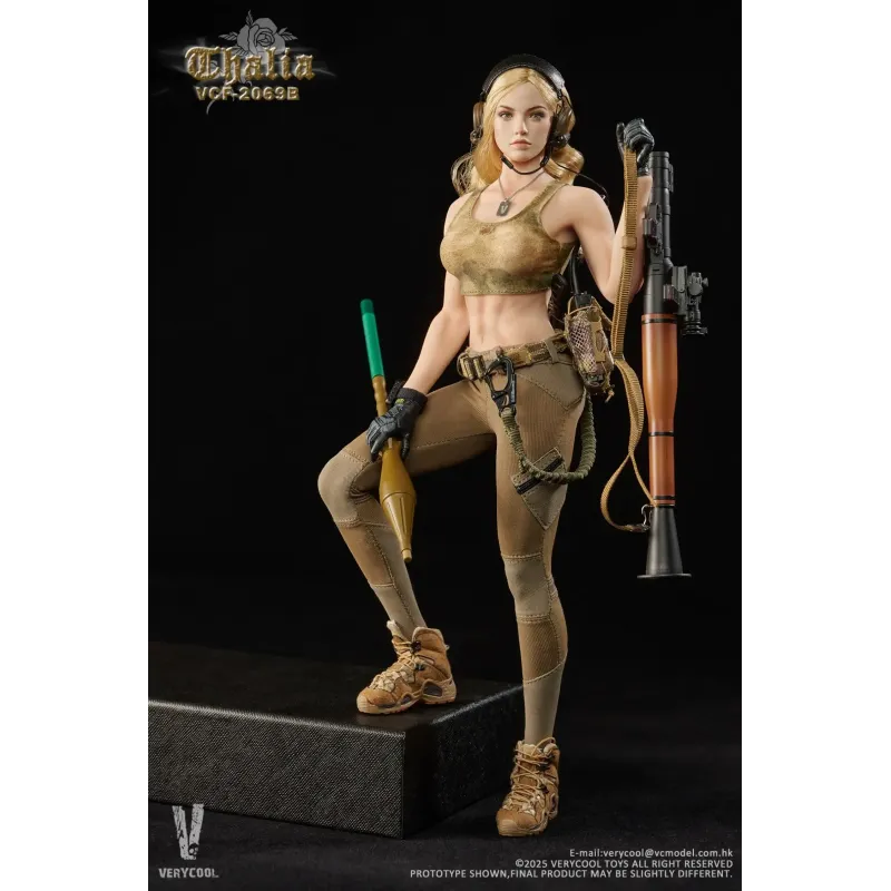 Original Character Desert female soldier Thalia VERYCOOL