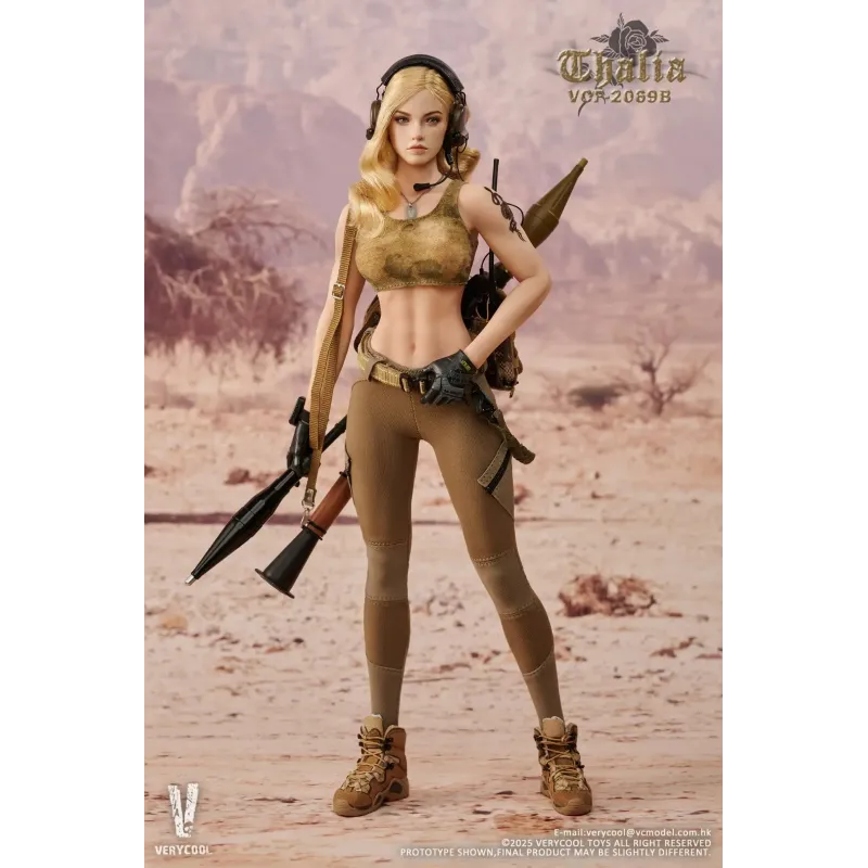Original Character Desert female soldier Thalia VERYCOOL