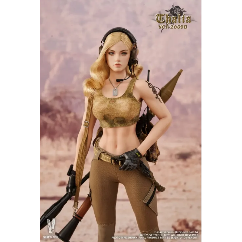 Original Character Desert female soldier Thalia VERYCOOL