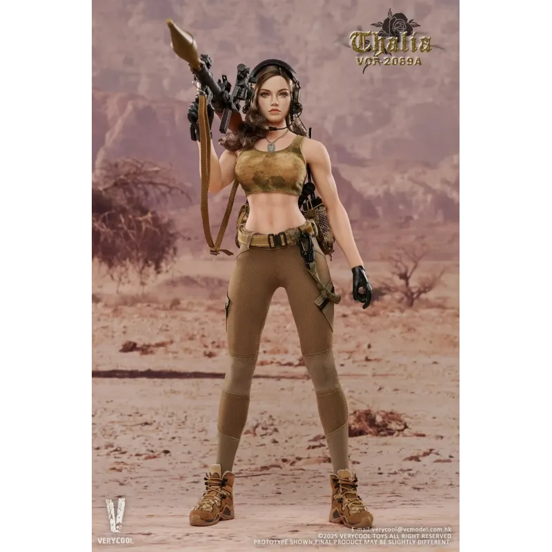 Original Character Desert female soldier Thalia VERYCOOL