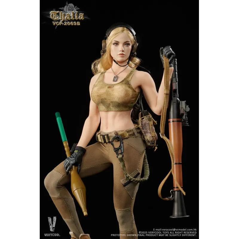 Original Character Desert female soldier Thalia VERYCOOL