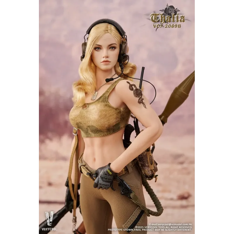 Original Character Desert female soldier Thalia VERYCOOL