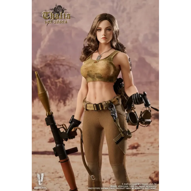 Original Character Desert female soldier Thalia VERYCOOL