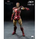 Marvel Studios The Infinity Saga DLX Iron Man Mark 6 Battle Damaged Ver Threezero